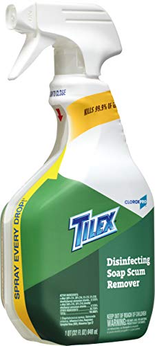 Tilex Disinfecting Soap Scum Remover Spray, Clorox Cleaning, Clorox Disinfectant Spray, Healthcare Cleaning And Industrial Cleaning, 32 Ounces (Pack Of 9) - 35604 #TOP5
