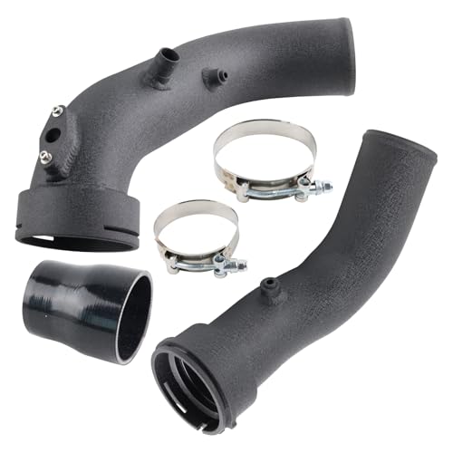 ANWENCHAPEY Intake Turbo Charge Pipe Compatible With 2012-2016 BMW N55 N55 M235i M135i Black