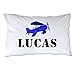 Pattern Pop Personalized Toddler Size Airplane Pillowcase with Pillow Included