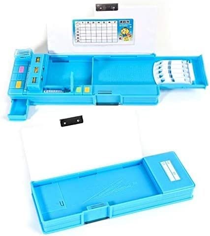 Estuche de papelería Creativo multifunción Automático Kawaii Caja de papelería Linda Caja de lápices Multifuncional (Color : B3) (Color : A1)