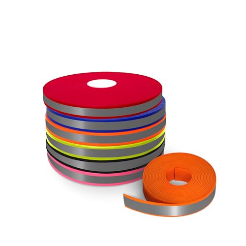 Regal Dog Products Biothane Beta 520 Roll, Reflective, DIY, 1x100ft Orange