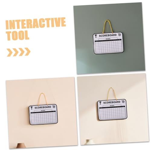 Zerodeko tablero de puntuación golf doble cara 2 pcs miniatura 3