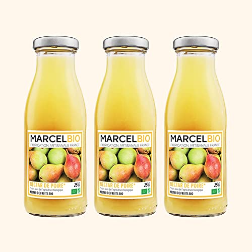 Marcel Bio - Nectar de Poire Bio 25cl - Pack de 3 Cover