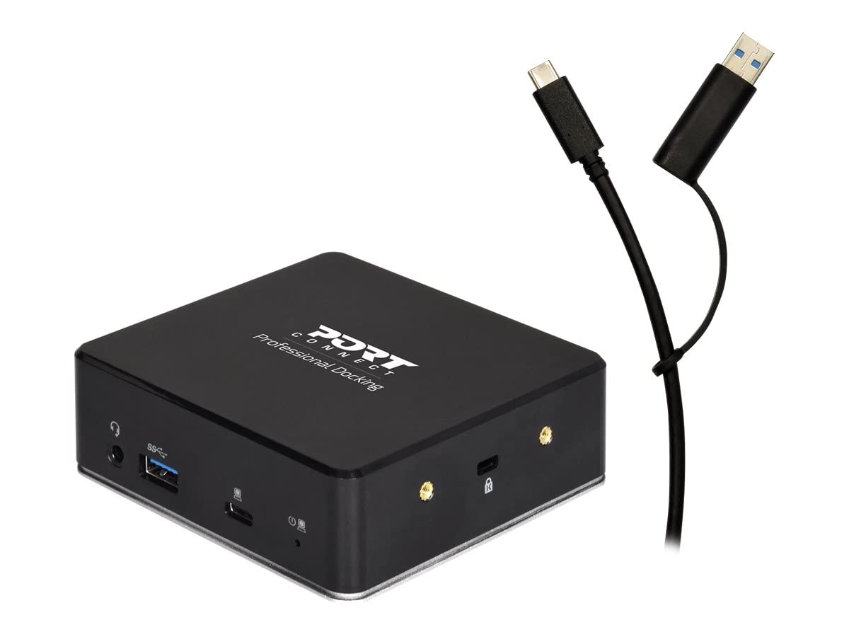 PORT CONNECT Station d'Accueil USB-A et USB-C 2 x 2K 7 périphériques HDMI 85 W