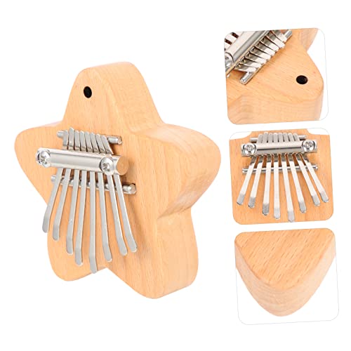 Vaguelly 4 Pçs Piano De Polegar De 8 Tons Pequenos Instrumentos Musicais Piano Infantil Piano De Bri