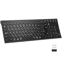 Amazon | iClever ワイヤレスキーボード Bluetooth・2.4GHz JIS日本語