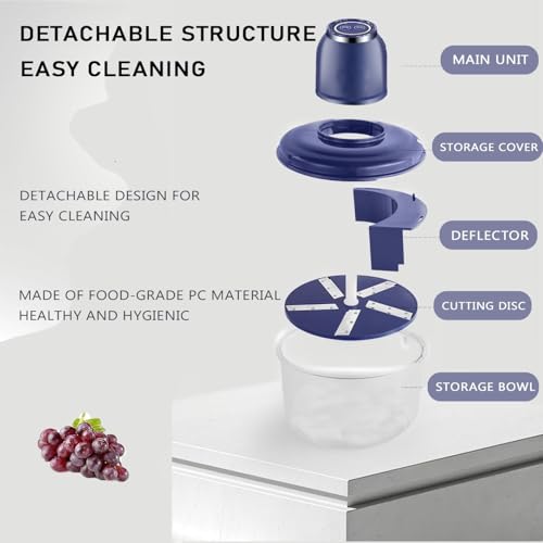 Pelador automático recargable de frutas pequeñas sin esfuerzo 6