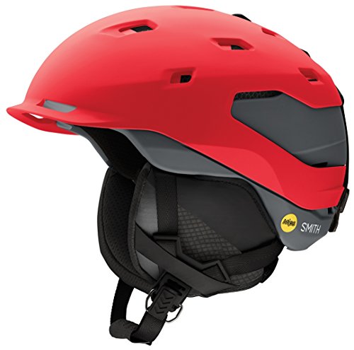 SMITH Quantum MIPS Snow Helmet - Matte Fire Charcoal/Small