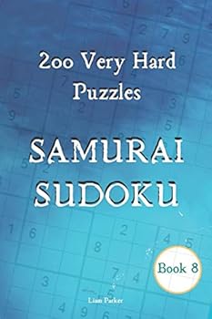 Samurai Sudoku - 200 Very Hard Puzzles Book 8