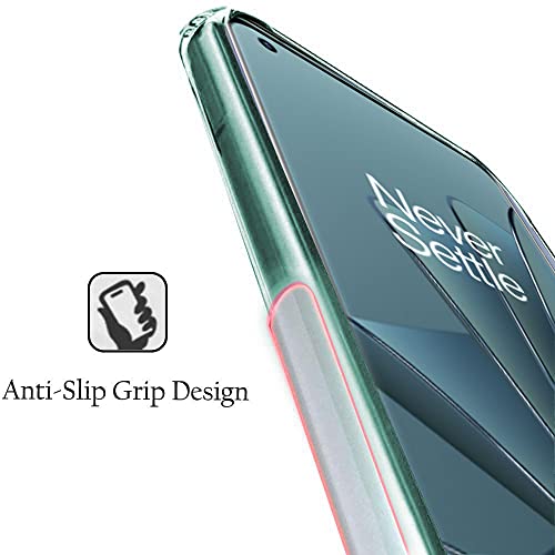 Image of TheGiftKart Best Camera Protection Back Cover Case for OnePlus 10 Pro 5G | Ultra Clear Soft Case | Inbuilt Dust Plug & Anti-Slip Grip | Protective Back Case Cover for OnePlus 10 Pro (Transparent)