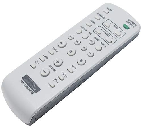 ALLIMITY RMT-CS50AD Remote Control Replace for Sony Personal Audio System ZS-S50CP - Image 2
