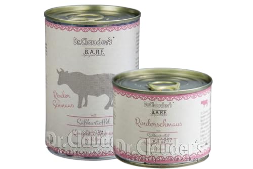 Dr.Clauder´s B.A.R.F. Komplett Menue Rinderschmaus Dose 400g