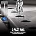 ZELCAN Annular Cutter Set, 11pc Mag Drill Bit Kit with 1
