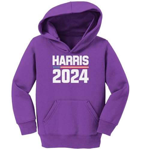 Haase Unlimited Harris 2024 - Vote President Election Toddler/Youth Fleece Hoodie
