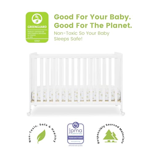 Delta Children W100560-130 Simmons Kids Aria Full Size Portable Folding Crib thumb #2