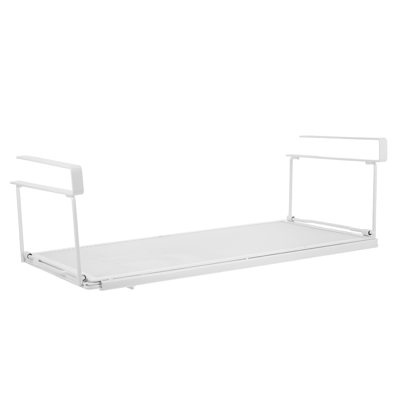Organizador ajustable para cocina que elimina el desorden blanco 1