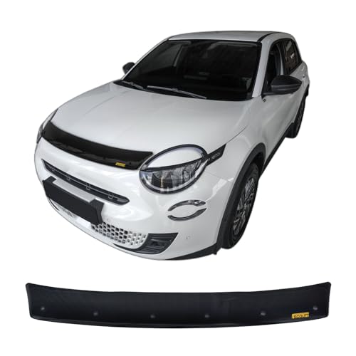 Déflecteur de protection pour Fiat 600 aérodynamique et sans perçage bra de capot SCOUTT