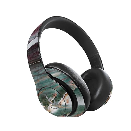 Image of MightySkins Skin Compatible with Beats Studio Pro - Grunge Marble | Protective, Durable, and Unique Vinyl Decal wrap Cover | Easy to Apply, Remove, and Change Styles