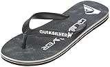 Marca Quiksilver y logo fino moldeado con la montaña y la ola