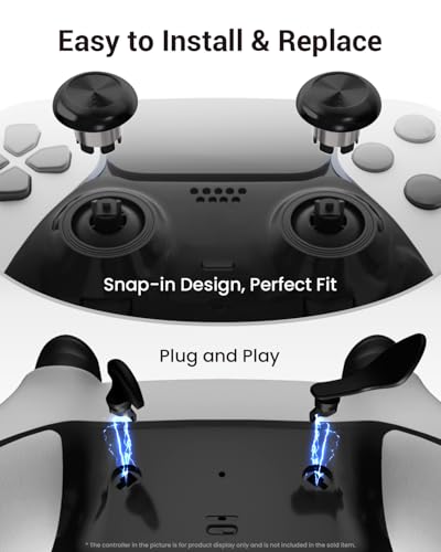 Image of Metal Thumbsticks & Back Paddles for PS5 Edge Controller