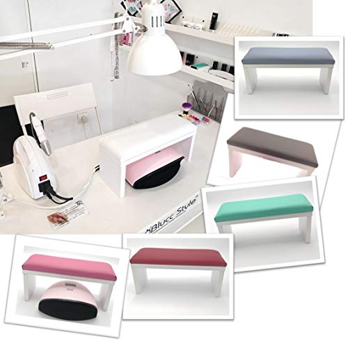 Coj�n, apoyamanos, apoyabrazos, manicura, pedicura, u�as -tama�o L (BLANCO)