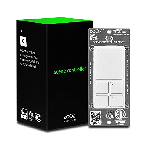 Zooz 700 Series Z-Wave Plus Mesh Network Scene Controller ZEN32 main view