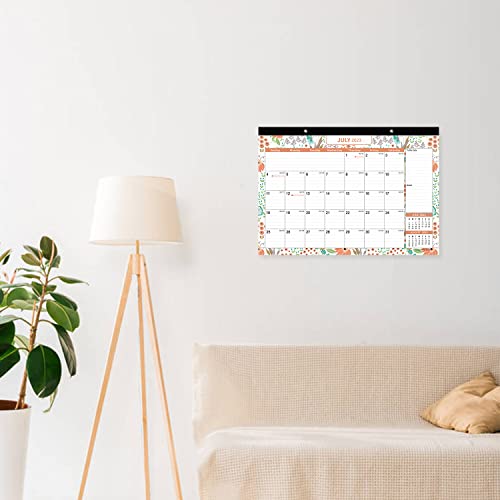 Large Desk Calendar 2023-2024 (July 2023 - December 2024), Mokani Big Monthly Wall Calendar With Plastic Cover: 17"X12", 18 Months Academic Year Desk Pad Calendars With 234 Planner Stickers, Perfect For Organizing At Home, School & Office #TOP7