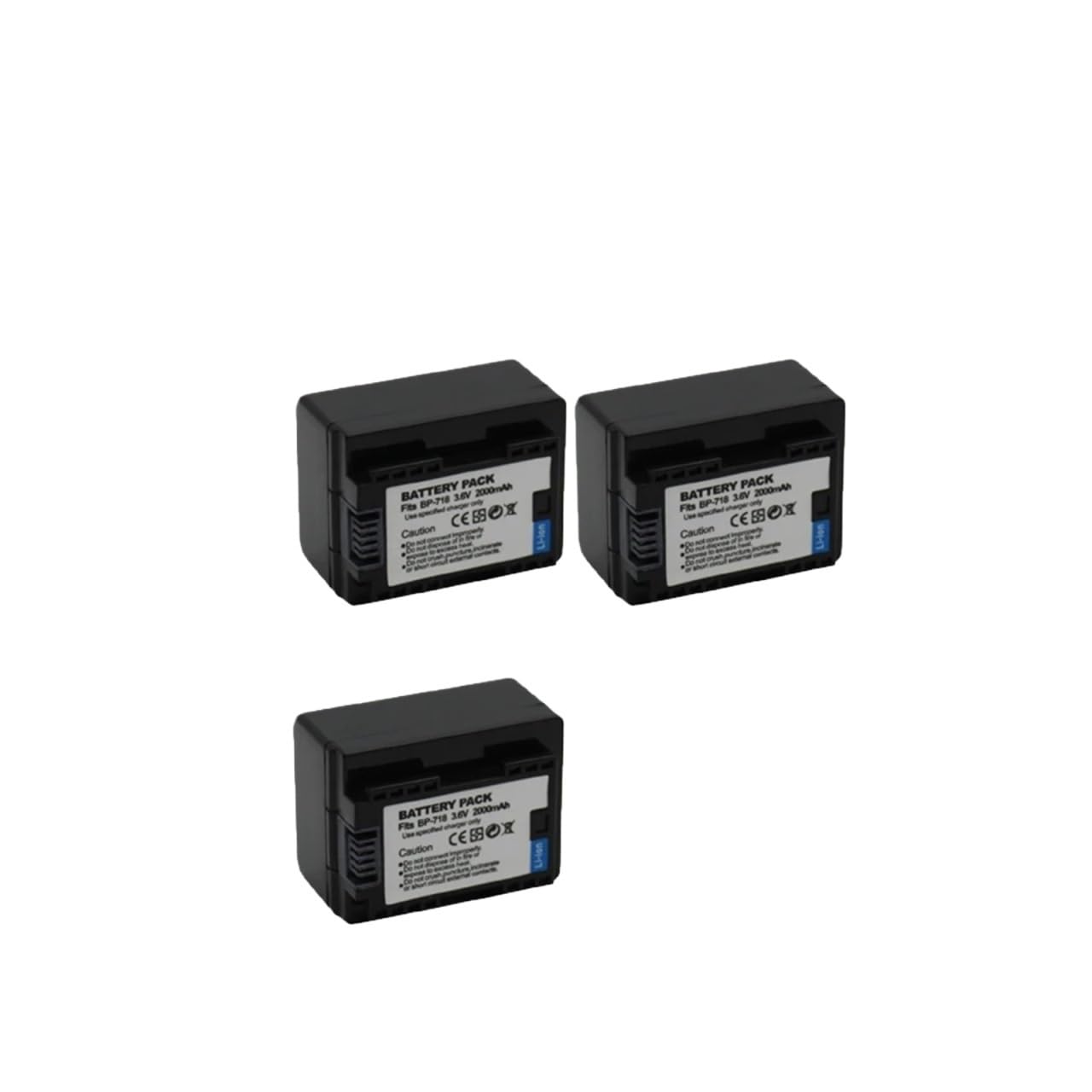 Batterie BP-718 résout vos problèmes d'autonomie sur Canon LEGRIA HF R47 R48