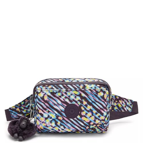 Image of Kipling Women's Abanu Medium Crossbody Bag, Lightweight, Adjustable Nylon Waist Pack with Multi-Compartment Zip Pockets