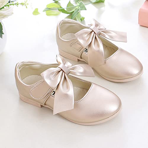 Mary Jane Dress Shoes Bows for Girls Low Heels Toddler Little Kid Pump Shoes Bowknot Girl Wedding Church Shoes4