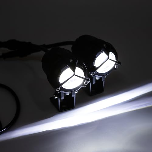 Faros auxiliares de moto homologados universales con luces LED de alta densidad para chopper 5