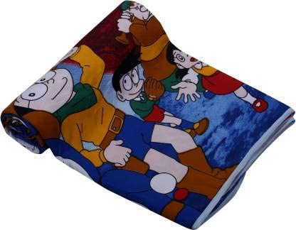 Cartoon Print Reversible Poly Cotton Single Bed Ac Blanket/Dohar for Kids Pattern 04, Single Bed-image-23