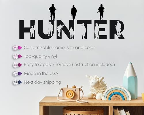 Vinilo decorativo personalizado para paredes de niños miniatura 5