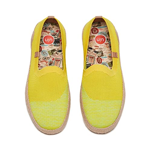 Image of UIN Shoes for Women Slip On Sneakers Comfortable Lightweight Barefoot Travel Art Painted Casual Loafers
