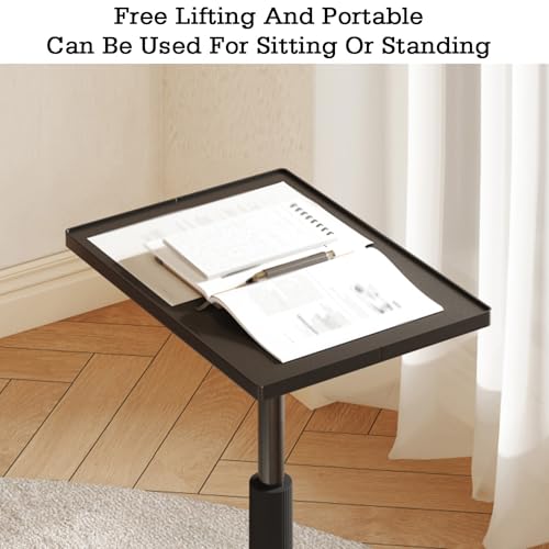Soporte de suelo regulable para lectura de libros y tabletas ergonómico 6