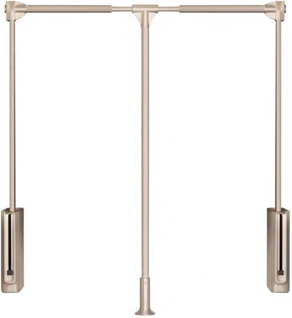 Tringle à vêtements télescopique 560-1200 mm barre de penderie réglable 30 kg