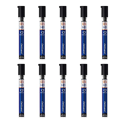 Zebra Mechanical Pencil Leads Delgado Refills 0.5 HB 10 pcs B-P-LD10-HB