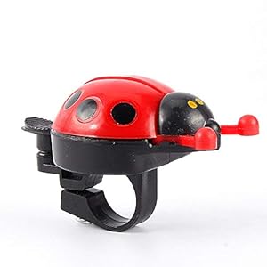 VGEBY Kids Bike Bell, Kinderen Fiets Stuur Lieveheersbeestje Bell Ring voor Mountainbike
