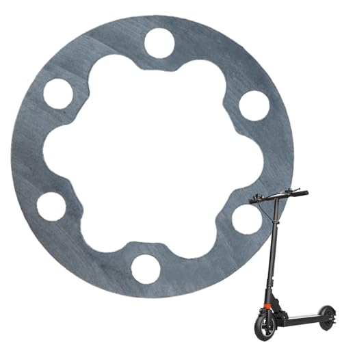 Brake Gasket Spacer – 6-Holes Scooter Spacer | Lightweight Brake Disc Washer for Electric Scooters, Bicycles,Ideal for Workshop Repairs, Mechanical...
