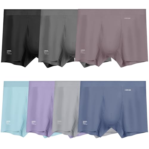 Premium Men's Naked Feeling Air Micro Modal Boxer Briefs - Softer Than Cotton-Athleisure Mens Underwear Trunks