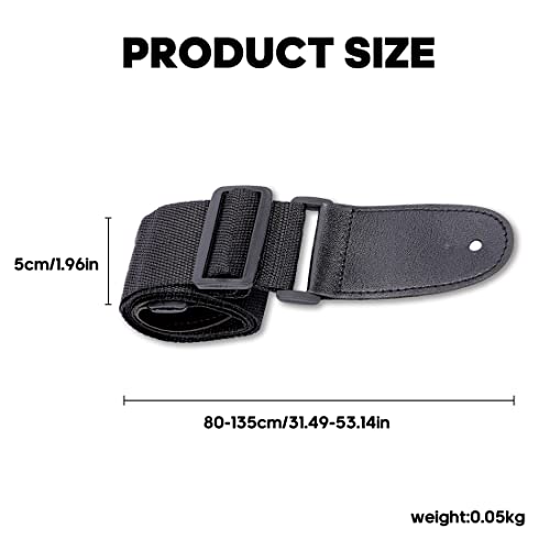 Sangle de Guitare Basse Sangle Ajustable pour Guitare Acoustique Sangle Guitare Sangle De Guitare RéGlable Confortable… - Les Beatles, Paul McCartney, John Lennon, RIngo Starr, George Harrison Sangle de Guitare Basse Sangle Ajustable pour Guitare Acoustique Sangle Guitare Sangle De Guitare RéGlable Confortable… – Image 3
