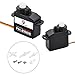 FLASH HOBBY 2PCS Plastic Gear Servo FH2502 2G Micro Servo Kit Compatible for RC Helicopter Airplane Car Boat & Robot Parts(JST Plug)
