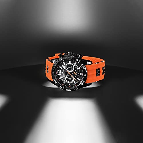 Sapphero Watches For Men Multifunction Chronograph Sport Mens Watch With Silicone Strap 3Atm Waterproof Analog Quartz Movement Fashion Business Design Best Gifts For Men #TOP3