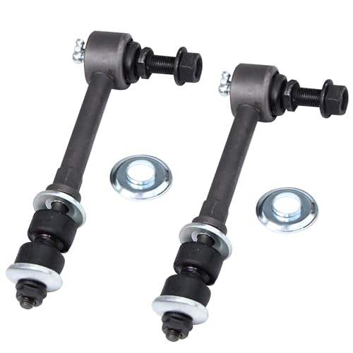 Image of Detroit Axle - 2.4L Front Suspension Strut Kit for 2010-2017 GMC Terrain, 2 Front Struts with Coil Spring 2 Rear Shock Absorbers 4 Sway Bar End Links Replacement