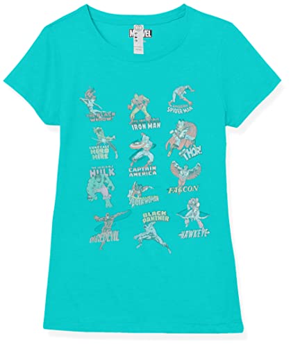 T-shirt Marvel fille manches courtes parfait pour l'école et les sorties parc