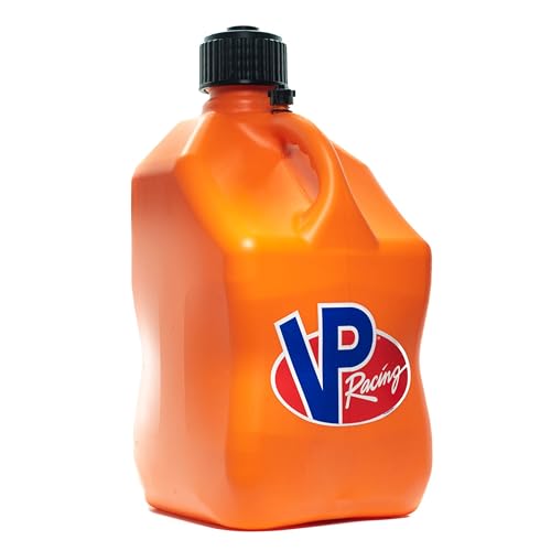 VP Racing 3572-CA Motorsport Jug - Orange 5.5 Gallon Racing Fuel Jug High Density Polyethylene
