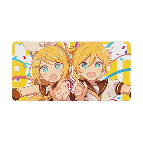 最終価格！初音ミク2体 鏡音リン1体 マウスパッドキーホルダー豪華7点セット 初音ミクシリーズ きゅるみー ミニフィギュア“鏡音リン&鏡音レン