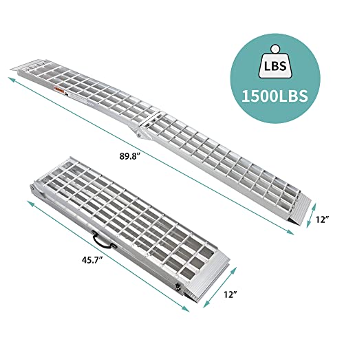 KOLOTOOL 7.5 FT Aluminum Ramps