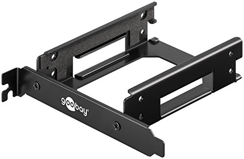 Preisvergleich Produktbild Goobay 69936 Festplatten-Einbaurahmen, 2-Fach, schwarz