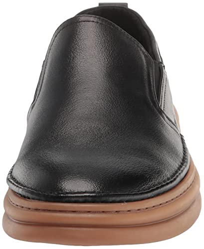 Stacy Adams Men's Delmar Slip On Sneaker, Black, 7 #TOP1